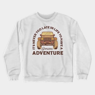 Genuine Adventure Crewneck Sweatshirt